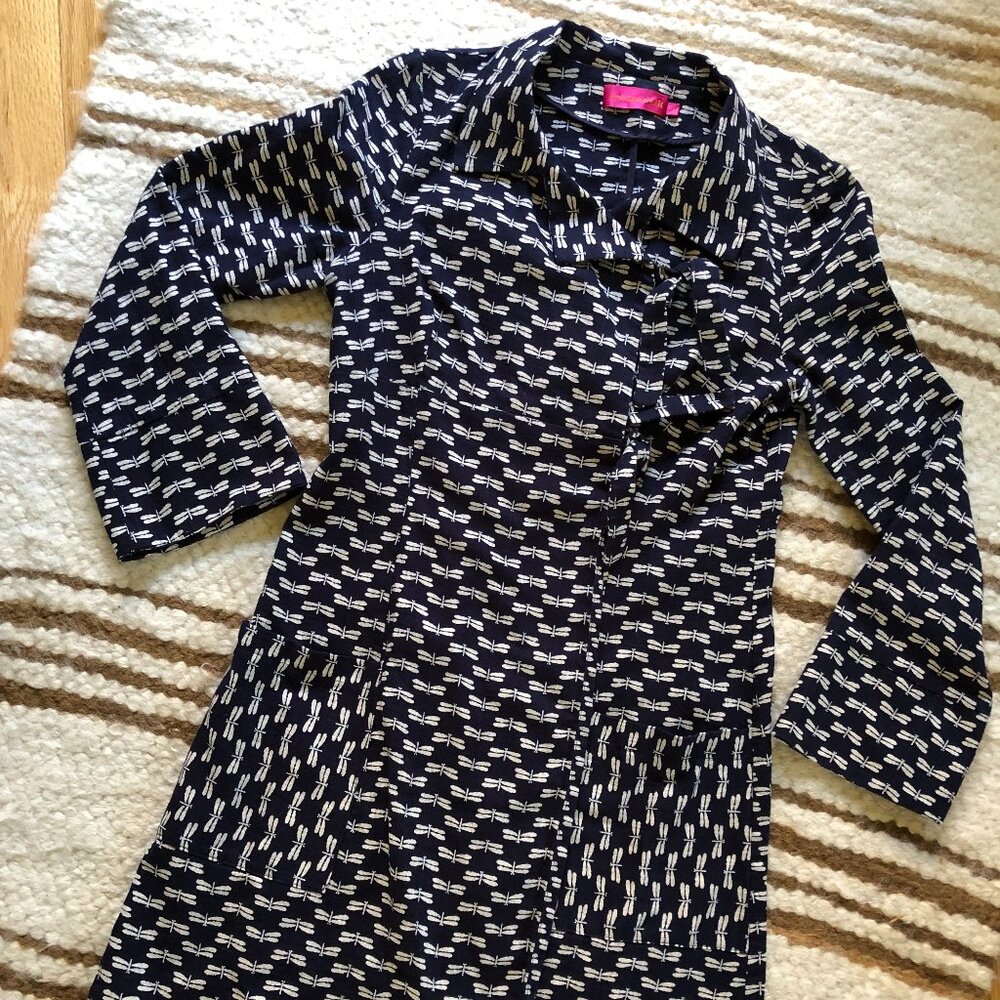 Antoine & Lili wrap jacket with ties made in France